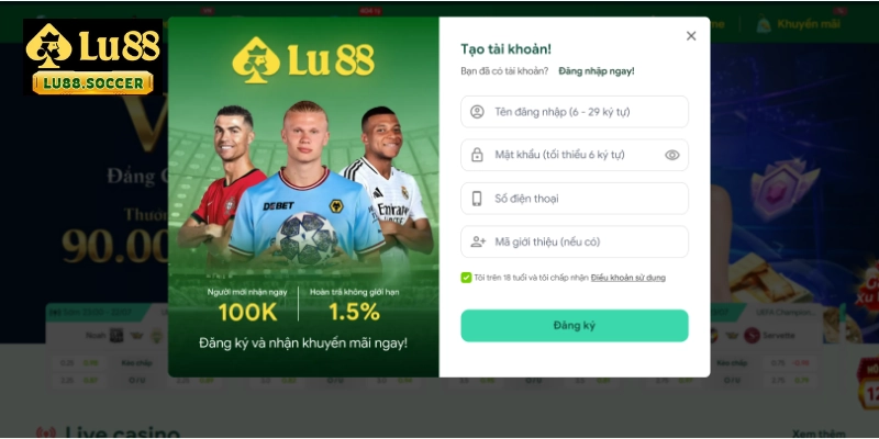 Thông tin về mã xác nhận đăng ký lu88 quyết định thành công thủ tục 